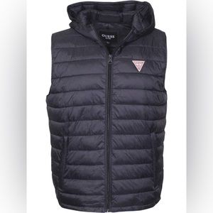 Guess Puffer Vest full zip with hood